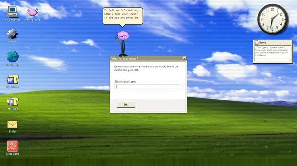 KinitoPET desktop-style interface