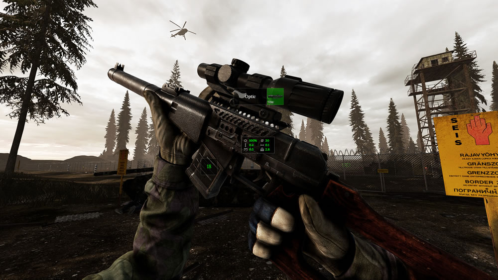 Road to Vostok first-person outdoor survival environment